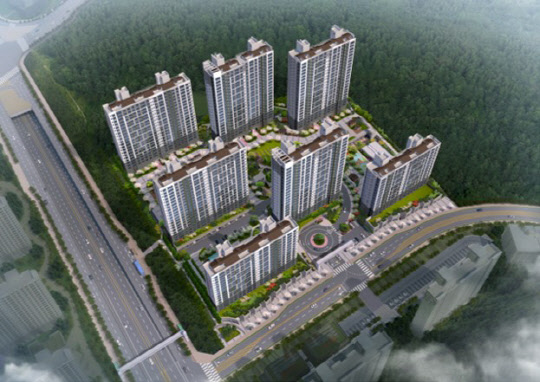 사진= '화성 남양 시티프라디움 4차' 투시도